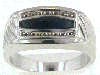 Click to see more information about this 'New Gents Onxy/Cab Rings' item.