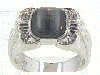Click to see more information about this 'New Gents Onxy/Cab Rings' item.
